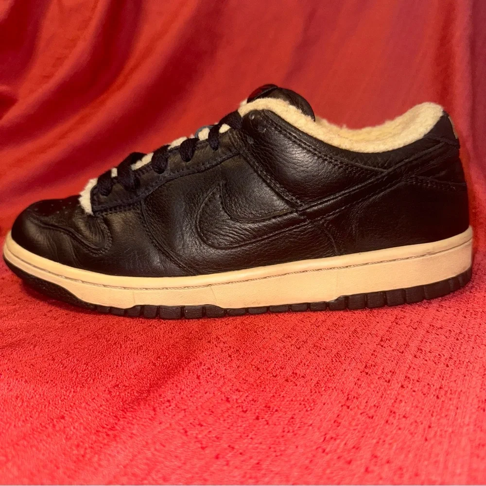 NIKE Rare Dunk‎ Low 6.0 Women's 8/Mens 6.5 454760-001, EUC